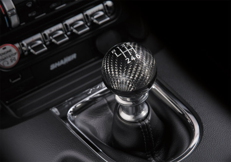 Ford Racing 15-25 Mustang Ford Racing Carbon Fiber Shift Knob 6 Speed Ford Racing Shift Knobs