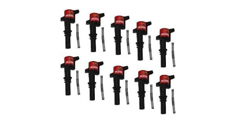 Granatelli 05-10 Ford 6.8L V10 3V Hot Street Coil On Plug Coil Packs - Black (Set of 10) Granatelli Motor Sports Ignition Coils - Upgrade