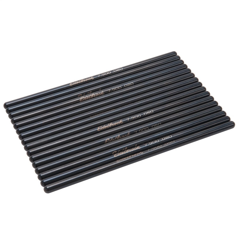 Edelbrock SBC Push Rods + 100 Set of 16 Edelbrock Push Rods