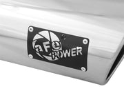 aFe Diesel Exhaust Tip Bolt On Polished 5in Inlet x 6in Outlet x 12in Long aFe Catback