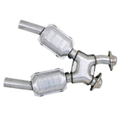 BBK 99-04 Mustang 4.6 GT / Cobra High Flow X Pipe With Catalytic Converters - 2-1/2 BBK Catback