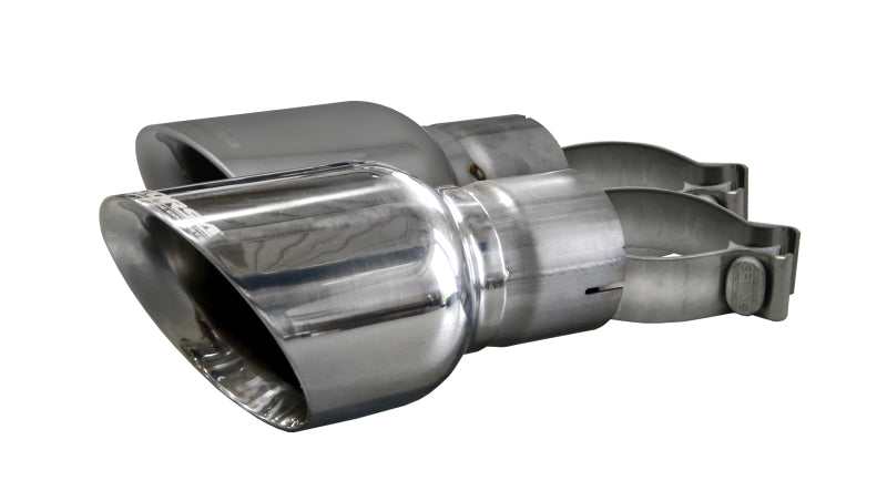 Corsa 2015-2025 Ford Mustang GT 3.0in Inlet / 4.5in Outlet Polished Tip Kit (For Corsa Exhaust Only) CORSA Performance Tips