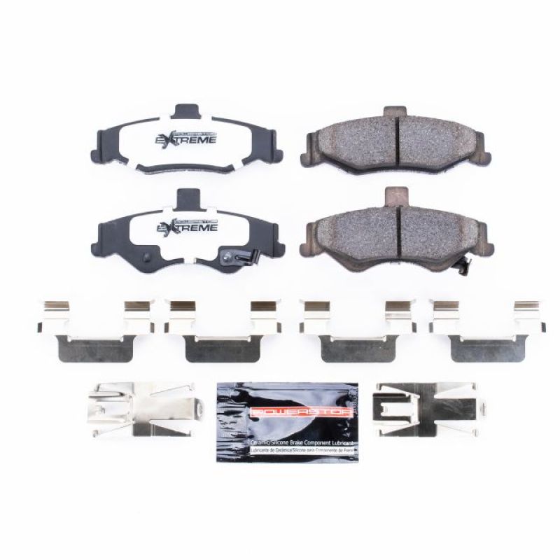 Power Stop 98-02 Chevrolet Camaro Rear Z26 Extreme Street Brake Pads w/Hardware PowerStop Brake Pads - Performance
