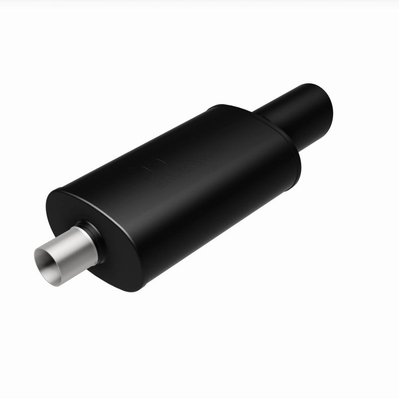 MagnaFlow Muffler with Tip Mag Blk 14x5x8 2.25/4