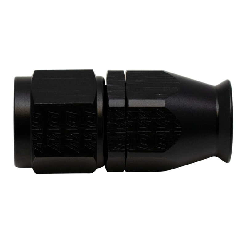 DeatschWerks 8AN Female Swivel Straight Hose End PTFE (Incl 1 Olive Insert) - Anodized Matte Black DeatschWerks Fittings