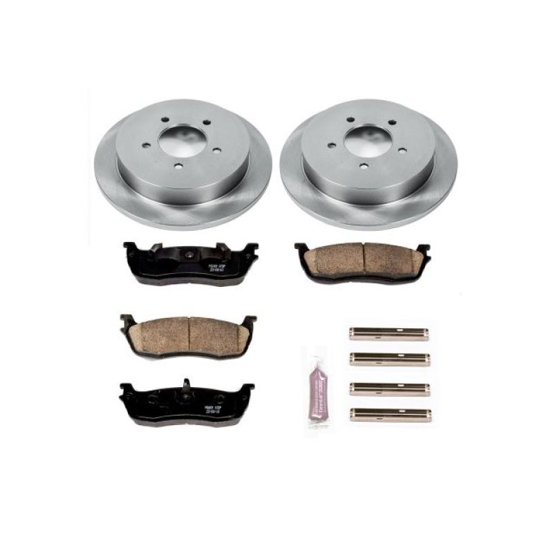Power Stop 97-00 Ford Expedition Rear Autospecialty Brake Kit PowerStop Brake Kits - OE