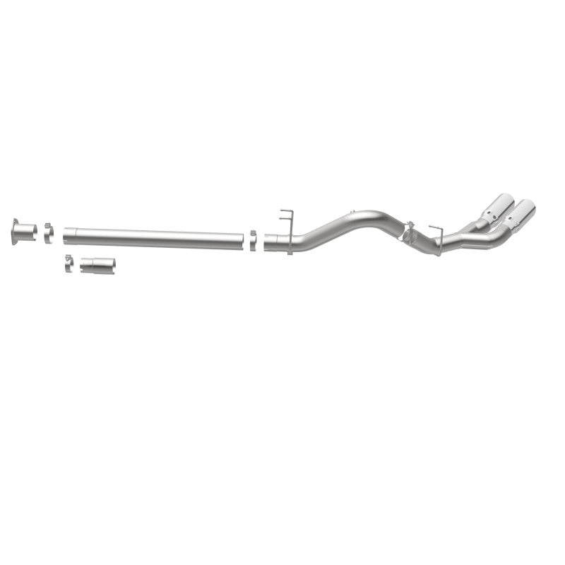 MagnaFlow 08-17 Ford F-250/F-350/F-450 4.6L/6.7 DPF-Back SS 4in Dual Single Passenger Side Rear Exit Magnaflow DPF Back