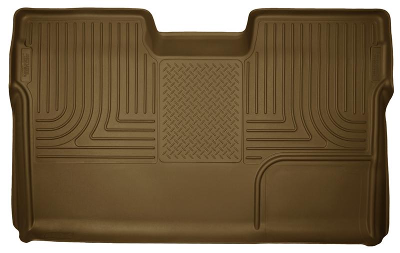 Husky Liners 09-12 Ford F-150 Super Crew WeatherBeater Tan Rear Cargo Liner Husky Liners Floor Mats - Rubber