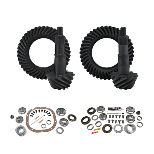 Yukon Gear & Install Kit Package for 15-19 Ford F150 8.8in Front & Rear 4.88 Ratio Yukon Gear & Axle Differential Install Kits