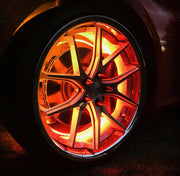 Oracle LED Illuminated Wheel Rings - ColorSHIFT - 15in. - ColorSHIFT No Remote ORACLE Lighting Light Strip LED