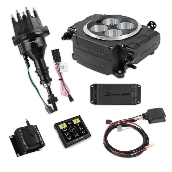 Sniper 2 EFI Bundle with HyperSpark Ignition System 550-511-3PX-SBF HOLLEY Autoparts