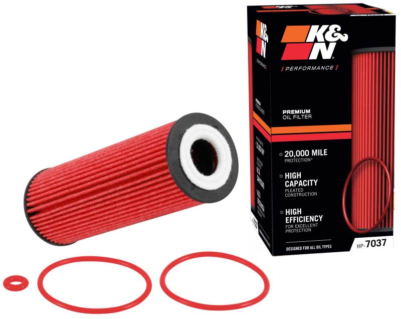 K&N Ford / Lincoln 1.938in OD x 5.5in H Oil Filter K&N Engineering Oil Filters
