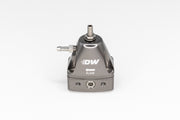 DeatschWerks DWR1000iL In-Line Adjustable Fuel Pressure Regulator - Titanium DeatschWerks Fuel Pressure Regulators
