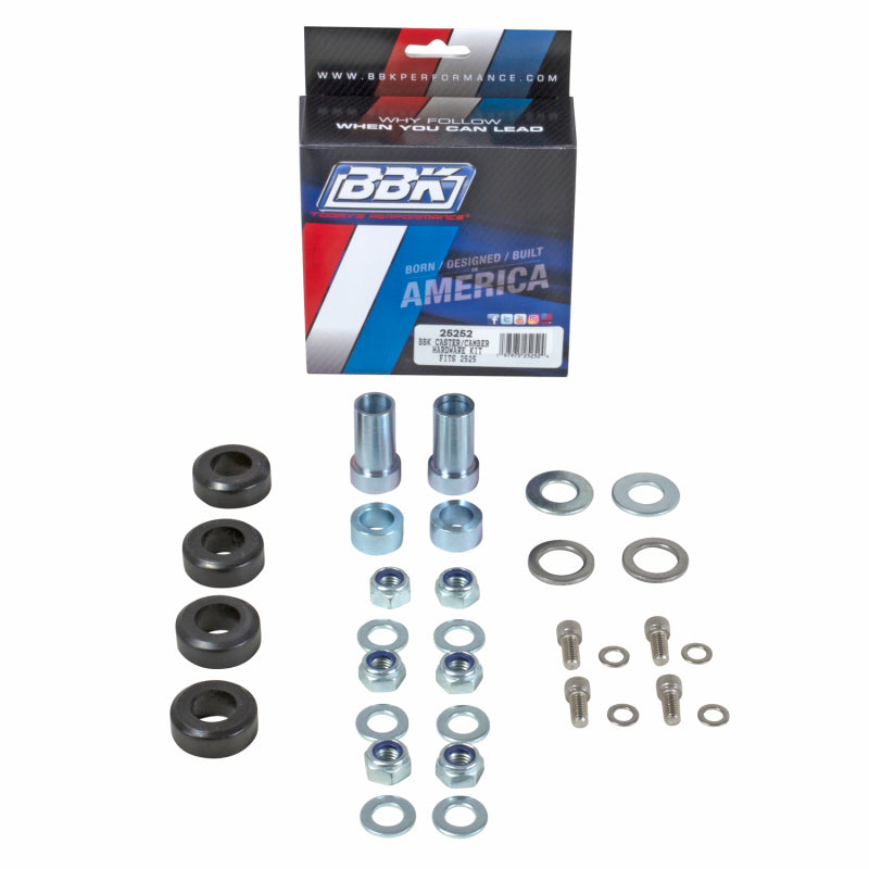 BBK 79-93 Mustang Complete Hardware Kit For BBK 2525 BBK Shock Mounts & Camber Plates