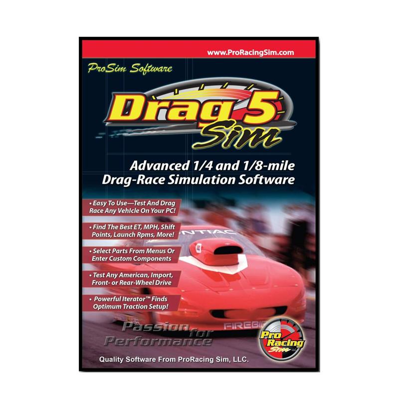 Comp Cams Software, Drag Sim 5 COMP Cams Engine Hardware