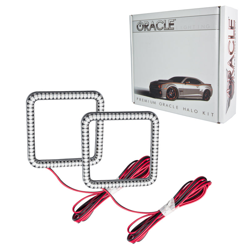 Oracle Ford F-250/350 05-07 LED Fog Halo Kit - White ORACLE Lighting Fog Lights