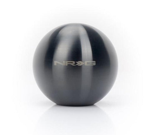 NRG Black Chrome Titanium Round Shifter Heavy Weight NRG Shift Knobs