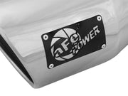 aFe Diesel Exhaust Tip Bolt On Black 5in Inlet x 7in Outlet x 12in - Right aFe Catback
