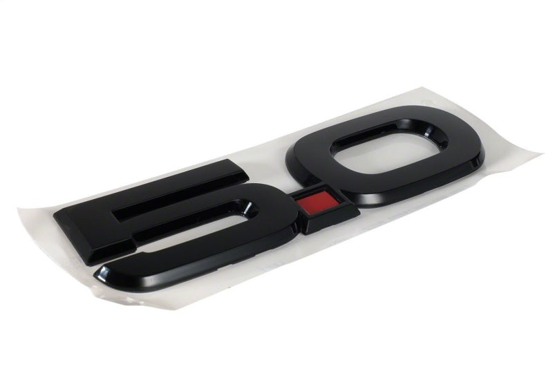 Ford Racing 15-17 Ford Mustang 5.0L Fender Emblem Black Ford Racing Other Body Components