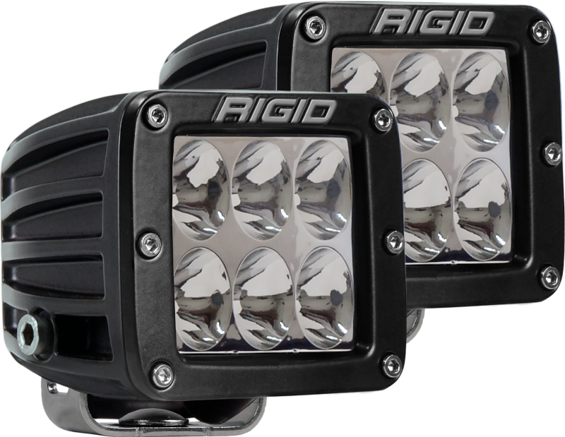 Rigid Industries D2 - Driving - Set of 2 Rigid Industries Light Bars & Cubes