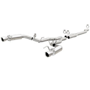 MagnaFlow Cat Back, SS, 2.5in, Competition, Dual Split Polish 4.5in Tips 2015 Ford Mustang Ecoboost Magnaflow Catback