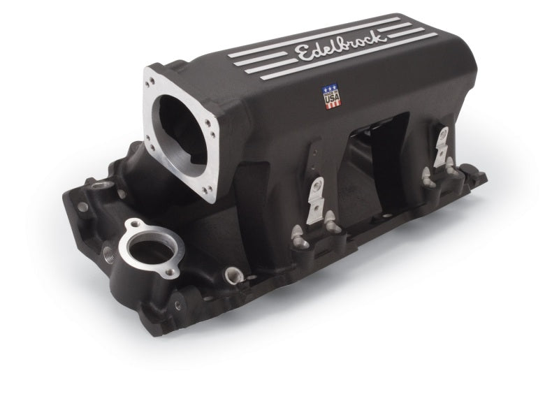 Edelbrock Manifold EFI Pro-Flo XT BB Chevy Rect Port Heads Black Powder Coated Edelbrock Intake Manifolds