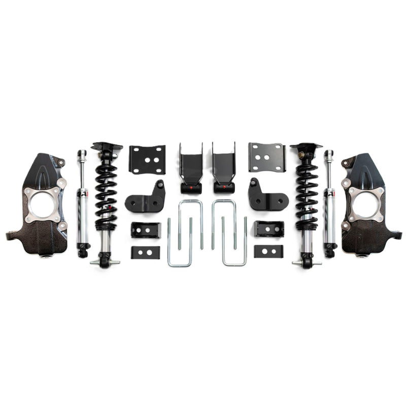 QA1 21-25 Ford F150 2WD Dual Adjustable Lowering Kit w/ Spindles - 3.5-5.5in QA1 Lowering Kits