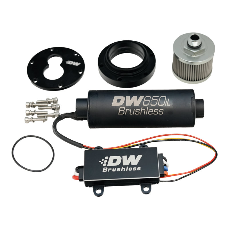 DeatschWerks 3.5L Module Surge Tank In-Tank Pump Adapter w/ DW650iL Brushless/Controller 440lph Pump DeatschWerks Surge Tanks