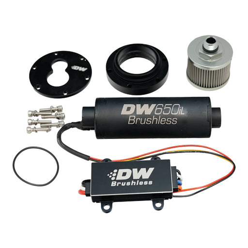 DeatschWerks 3.5L Module Surge Tank In-Tank Pump Adapter w/ DW650iL Brushless/Controller 440lph Pump DeatschWerks Surge Tanks