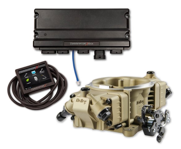 Holley EFI Terminator X Max Stealth 4150 - GM LS Engines 550-1030 HOLLEY Autoparts