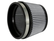 aFe MagnumFLOW Dry S Air Filter 5in. F x 5-3/4in. B x 4-1/2in. T (INV) x 3-1/2in. H aFe Air Filters - Universal Fit