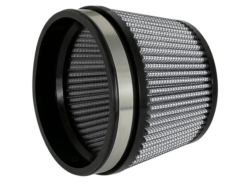 aFe MagnumFLOW Dry S Air Filter 5in. F x 5-3/4in. B x 4-1/2in. T (INV) x 3-1/2in. H aFe Air Filters - Universal Fit