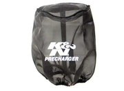 K&N PreCharger Tapered Air Filter Wrap Black 6in Height / 6in Diameter K&N Engineering Pre-Filters