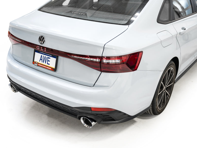 AWE Tuning 22-25 Volkswagen Jetta GLI Touring Edition Exhaust - Chrome Silver Tips AWE Tuning Catback