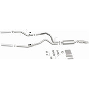 MagnaFlow 11 Ford F-150 3.7L/5.0L/6.2L SS Catback Exhaust Dual Split Rear Exit w/ 3.5in SS Tips Magnaflow Catback
