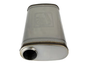 aFe MACH Force XP 304 Stainless Steel Muffler 2.5in Center/Offset 18in L x 9in W x 4in H aFe Muffler