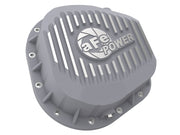 aFe Rear Differential Cover (Raw; Street Series); Ford Diesel Trucks 86-13 V8 (td) aFe Diff Covers