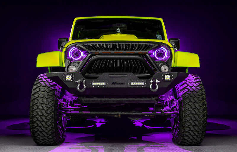 ORACLE Lighting 0718 Jeep Wrangler JK Oculus 7in ColorSHIFT Bi-LED Projector Headlights ORACLE Lighting Light Bars & Cubes