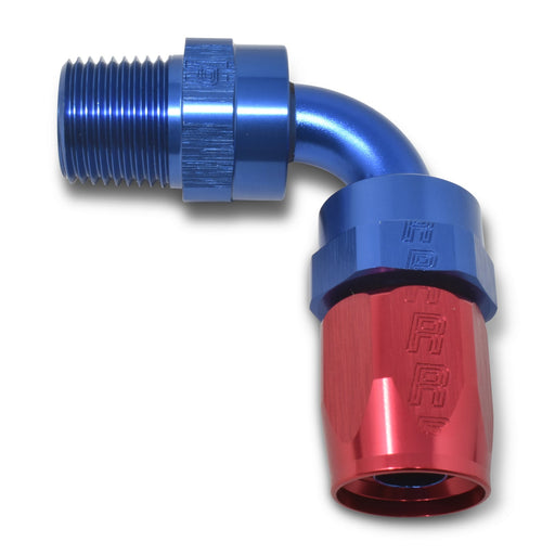 6AN 90 Degree To 1/8" NPT Pipe Thread Hose Ends RUSSELL Autoparts