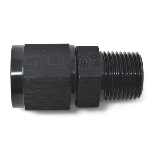 6AN Female To 3/8" Male NPT Fitting With Black Finish RUSSELL Autoparts