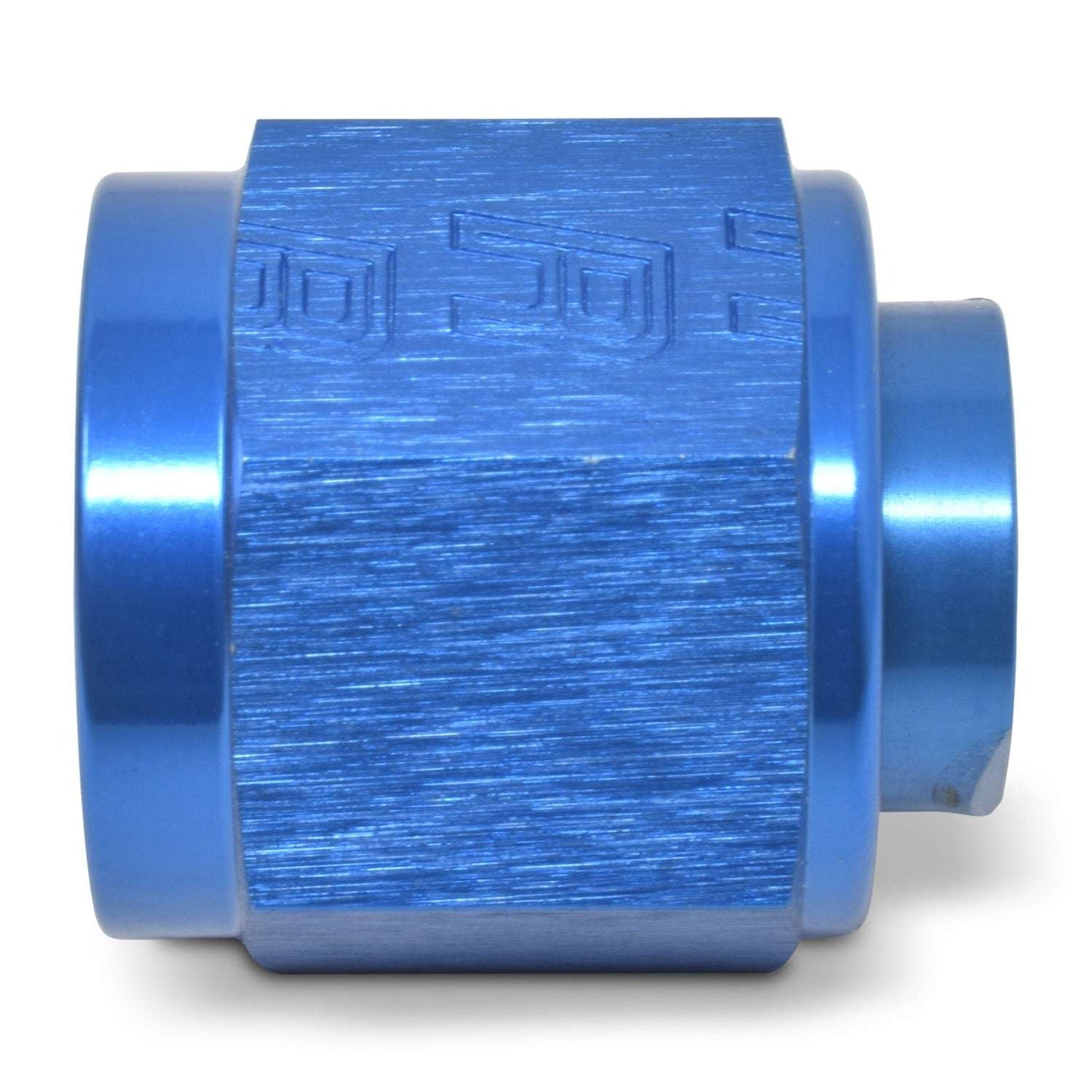 6AN Flare Cap Adapter Fitting With Blue Finish RUSSELL Autoparts