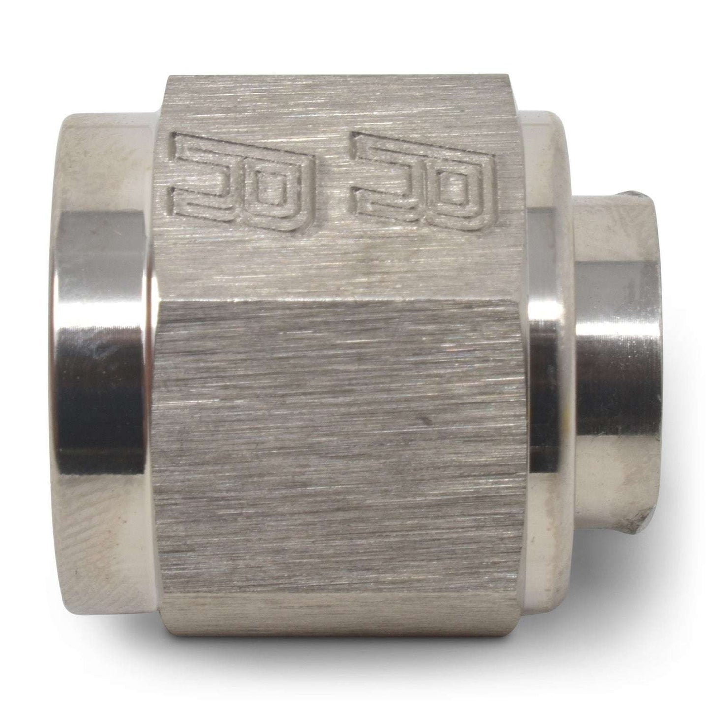 6AN Flare Cap Adapter Fitting With Endura Finish RUSSELL Autoparts