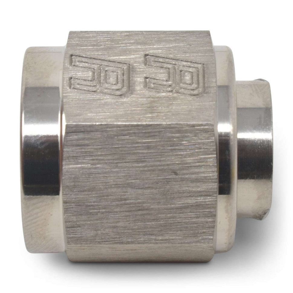 6AN Flare Cap Adapter Fitting With Endura Finish