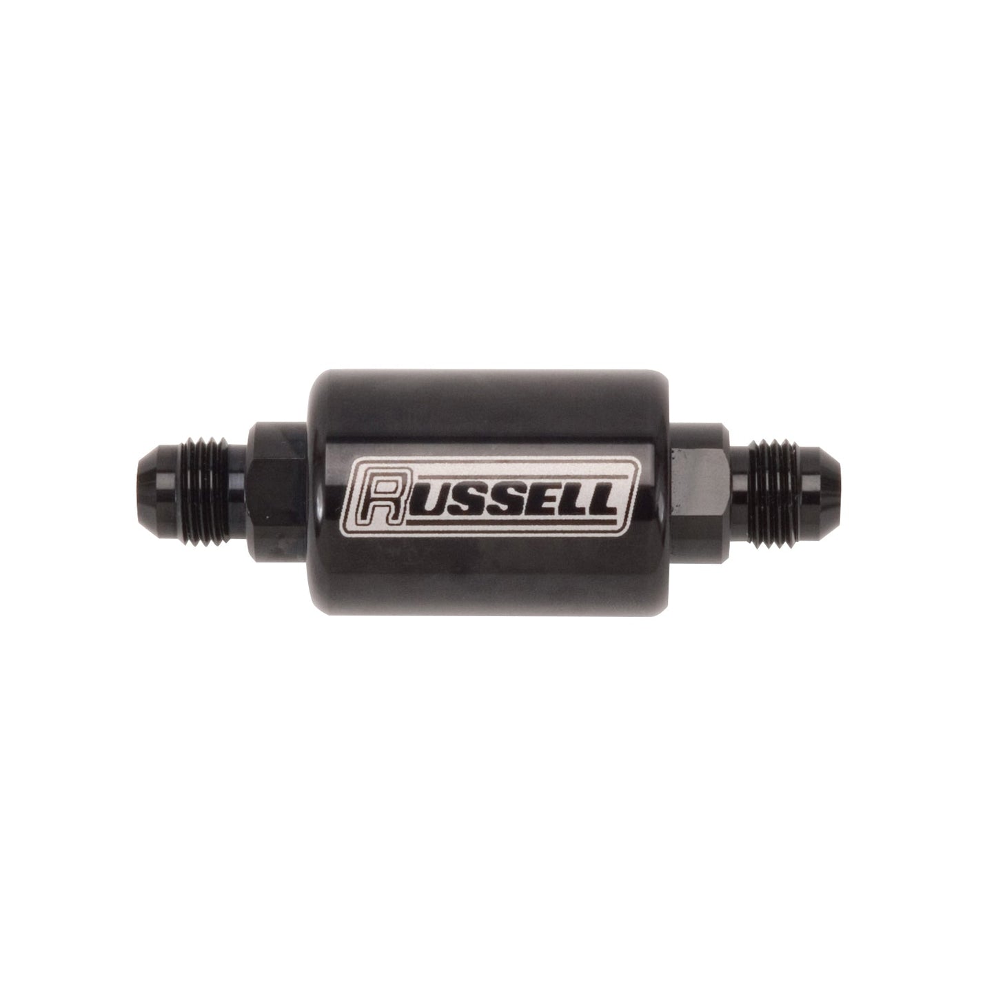 6AN Male To 6AN Male, Check Valve Black Anodized RUSSELL Autoparts