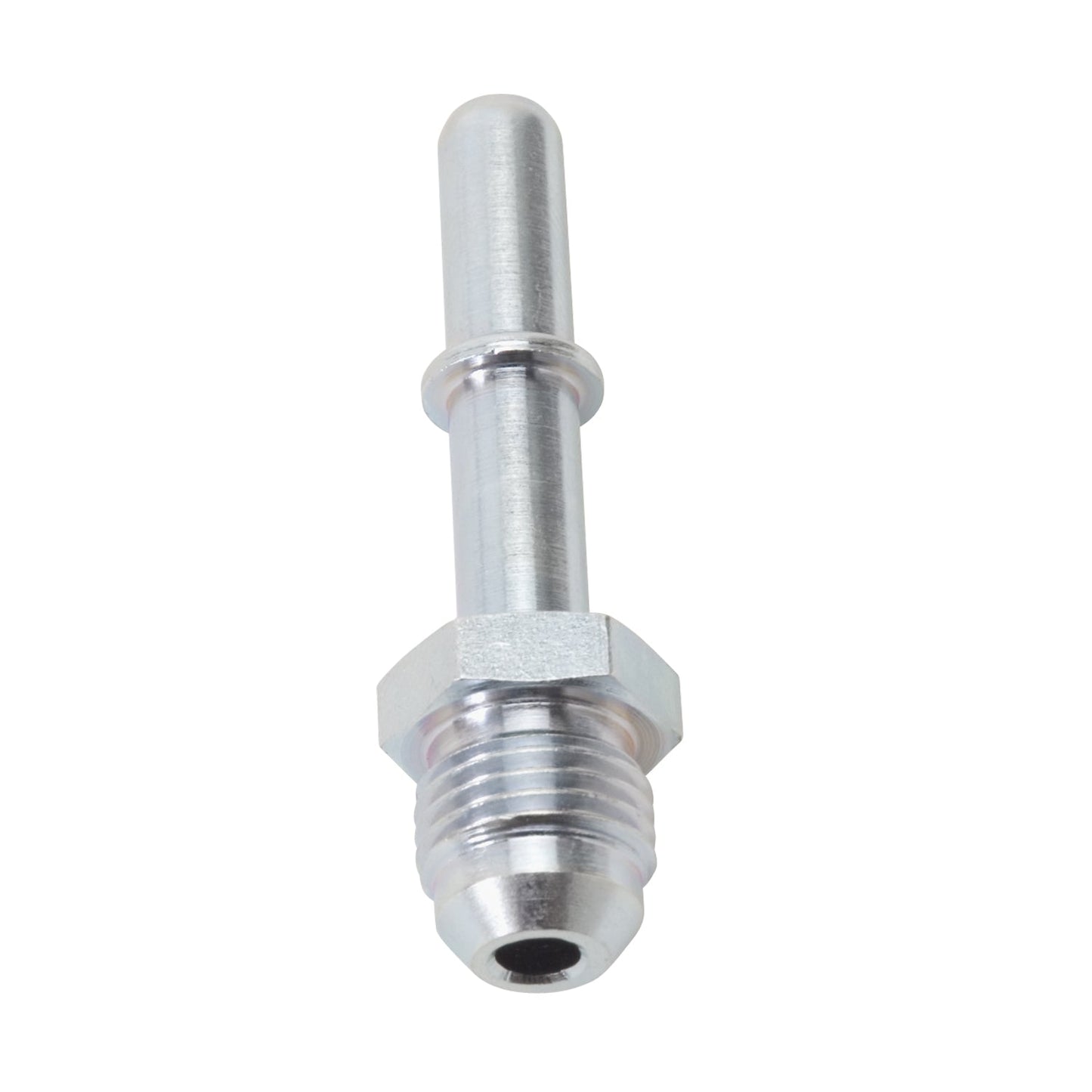 6AN Male x 3/8" SAE Quick-Disconnect Male Adapter With Zinc Finish RUSSELL Autoparts