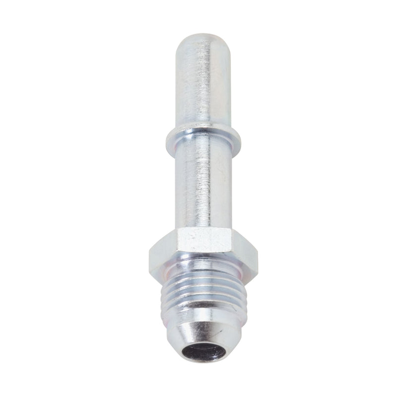 6AN Male x 5/16" SAE Quick-Disconnect Male Adapter With Zinc Finish RUSSELL Autoparts