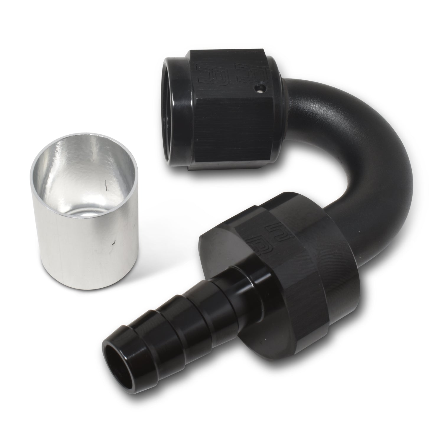 6AN ProClassic Crimp 150 Degree Hose End