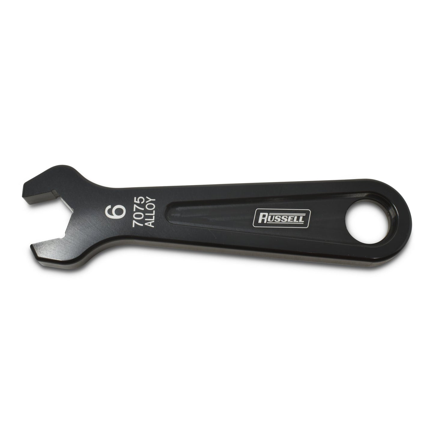 6AN Russell Single Hose End Wrench With Anodized Finish RUSSELL Autoparts
