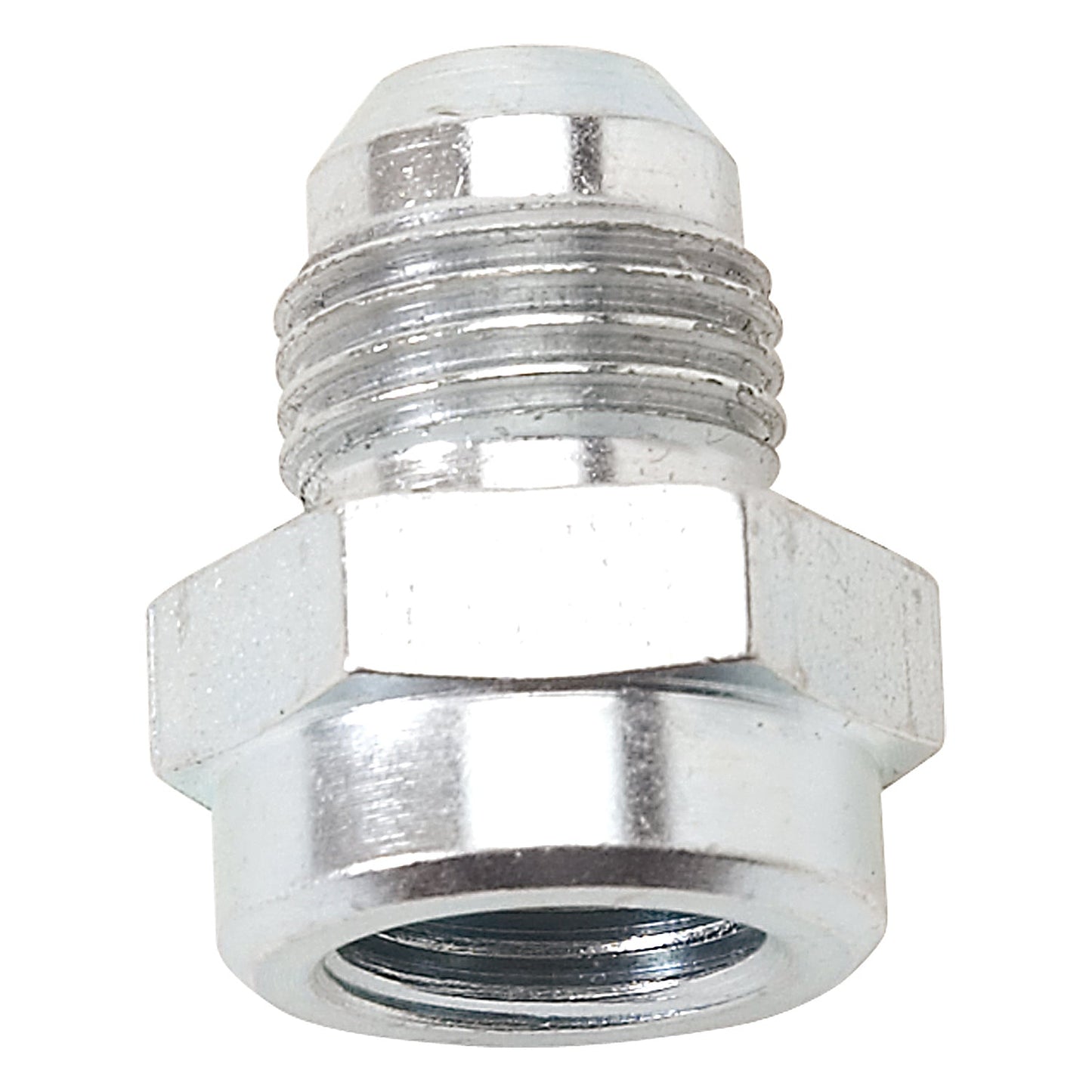 6AN To 1/2" - 20 Inverted Flare Adapter Female Fitting With Zinc Finish RUSSELL Autoparts