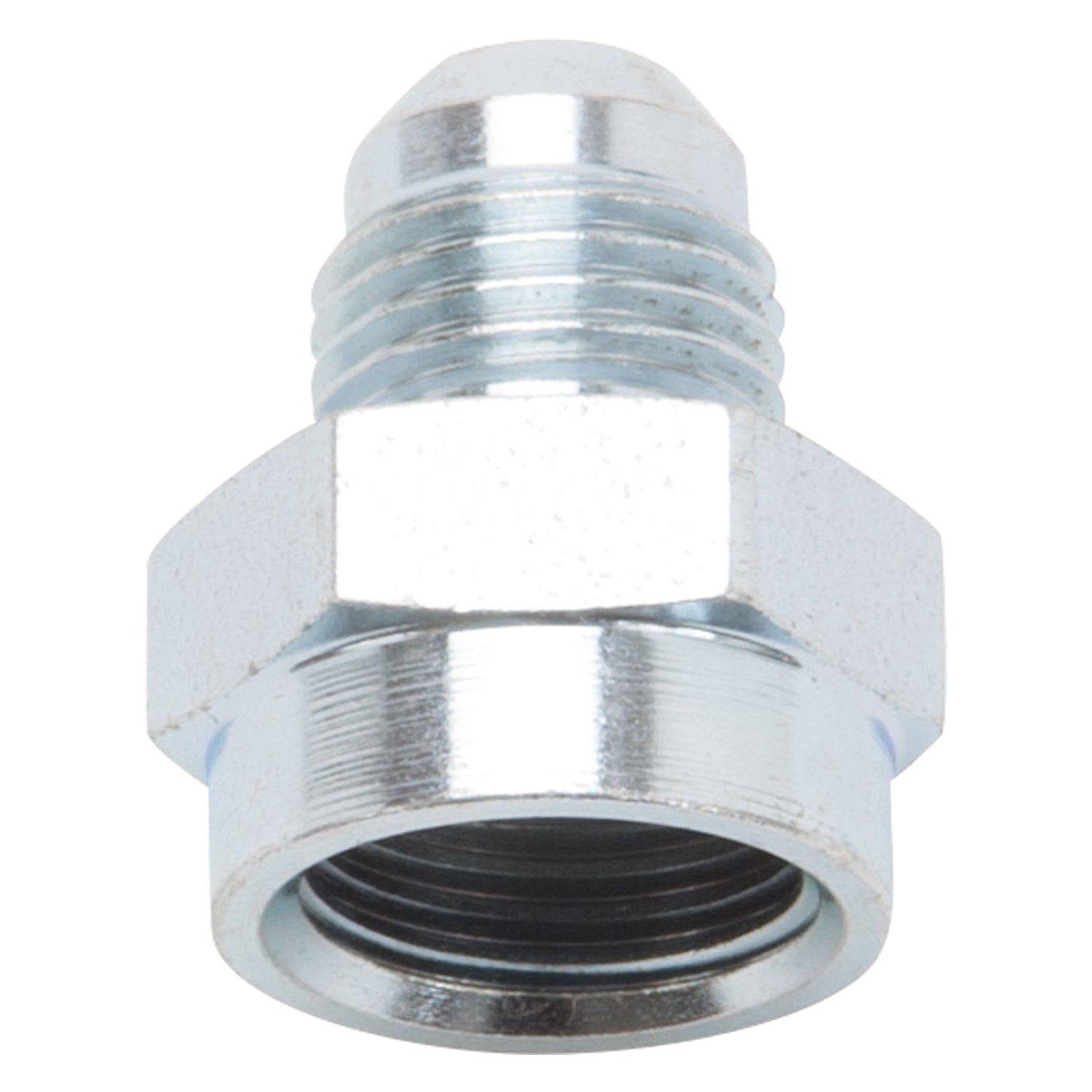 6AN To 5/8" - 18 Inverted Flare Adapter Female Fitting With Zinc Finish RUSSELL Autoparts